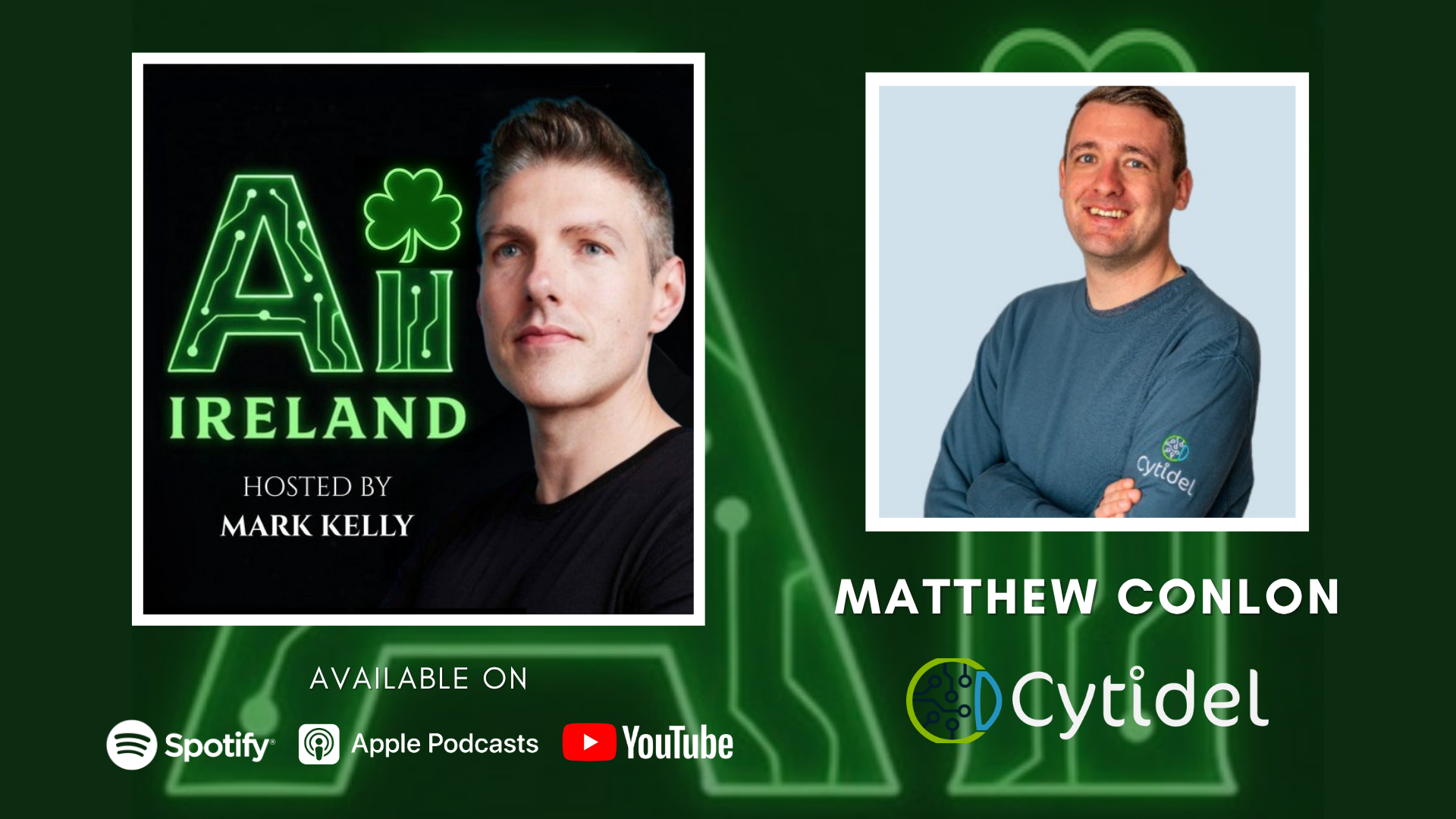 AI Ireland Podcast episode 250 with Matt Conlon of Cytidel